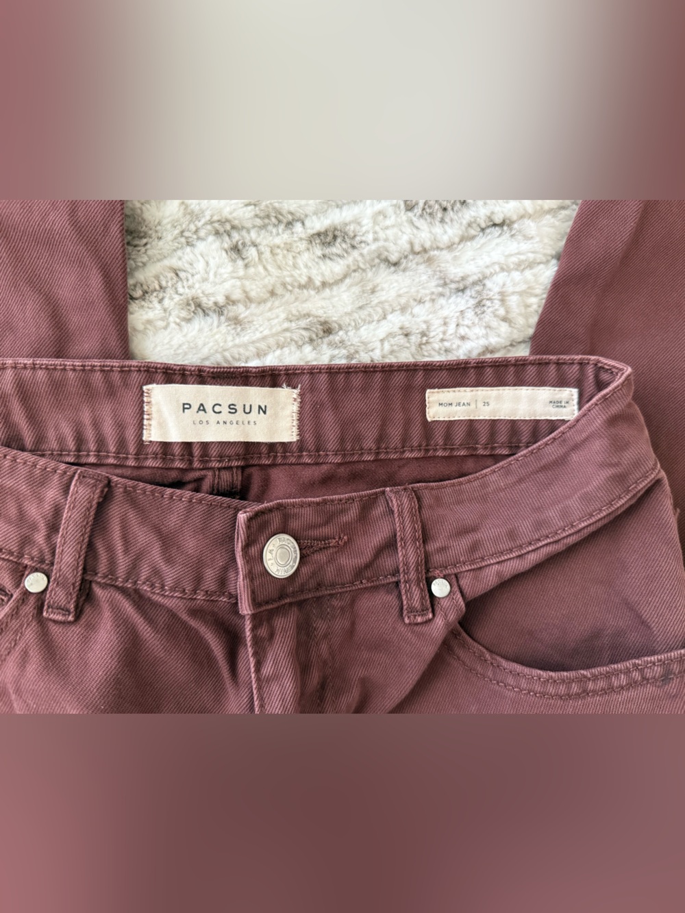 PacSun High-Rise Women's Mom Jeans - Brown - Picture 2 of 4